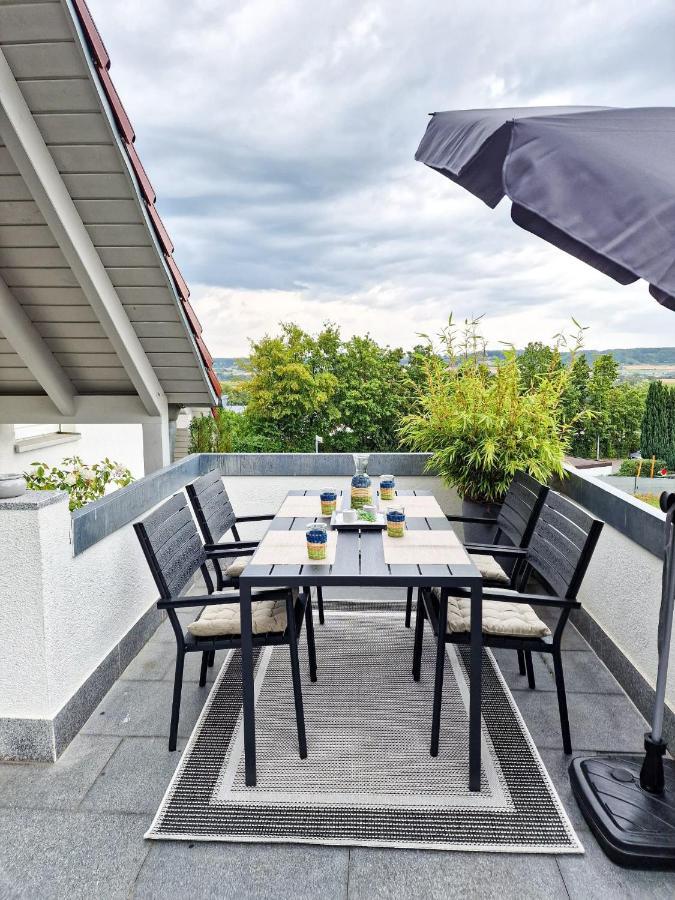 Ferienwohnung -Time To Relax- Bei Bamberg, Mit Herrlichem Blick Auf Das Maintal Viereth-Trunstadt Buitenkant foto