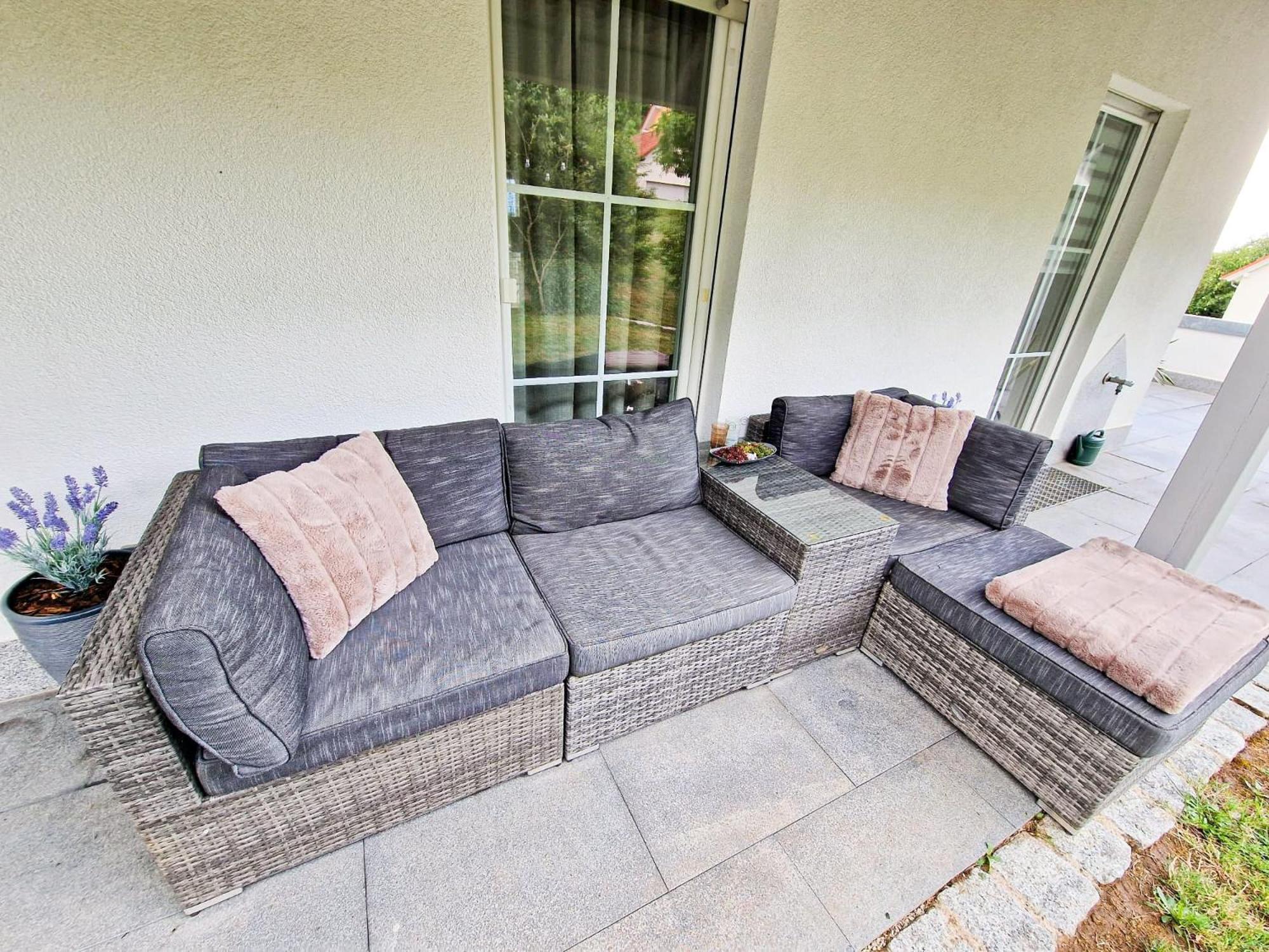 Ferienwohnung -Time To Relax- Bei Bamberg, Mit Herrlichem Blick Auf Das Maintal Viereth-Trunstadt Buitenkant foto
